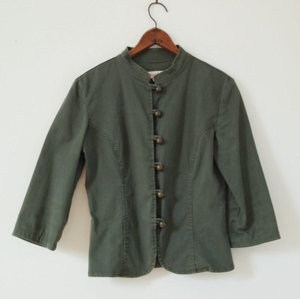 Xhilaration Army style 3/4 Sleeves Jacket